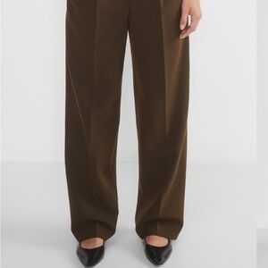 Aritzia Effortless Pant in Cognac